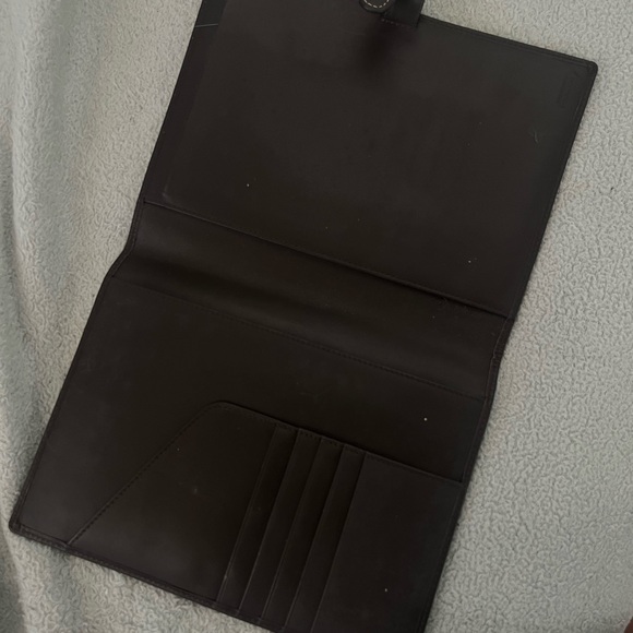 Coach Brown Patterned Notebook - Picture 3 of 3